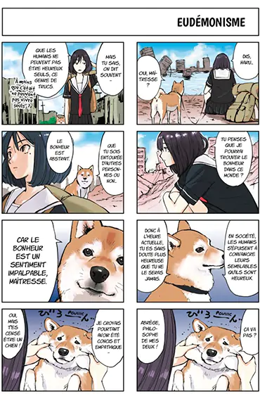 Découvrir un extrait de La fin du monde avec mon Shiba Inu tome 2