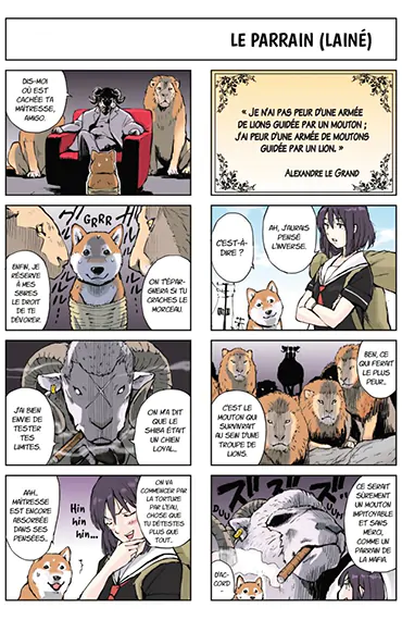 Découvrir un extrait de La fin du monde avec mon Shiba Inu tome 3