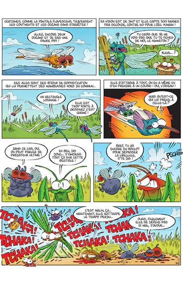 Scan extrait de Les insectes en BD tome 4, Abonnez-vous ! Découvrir un extrait de Les insectes en BD tome 4