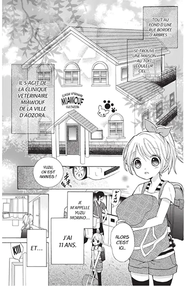 Scan extrait de Yuzu, La petite vétérinaire tome 5, Abonnez-vous ! Découvrir un extrait de Yuzu, La petite vétérinaire tome 5