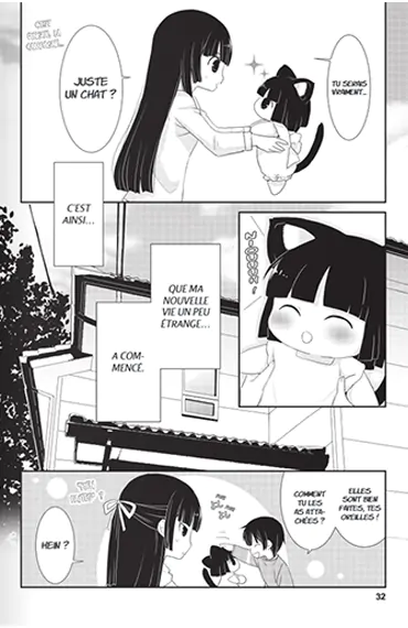 Scan extrait de Fukuneko, les chats du bonheur tome 3, Abonnez-vous ! Découvrir un extrait de Fukuneko, les chats du bonheur tome 3