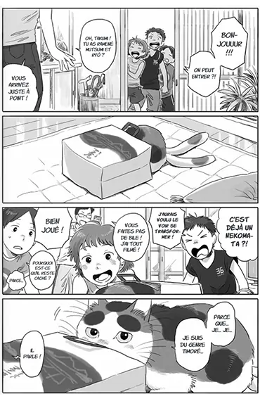 Scan extrait de Nos voisins les yokai tome 3, Abonnez-vous ! Découvrir un extrait de Nos voisins les yokai tome 3