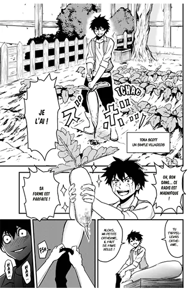 Scan extrait de The Legendary Hero is Dead tome 1, Abonnez-vous ! Découvrir un extrait de The Legendary Hero is Dead tome 1