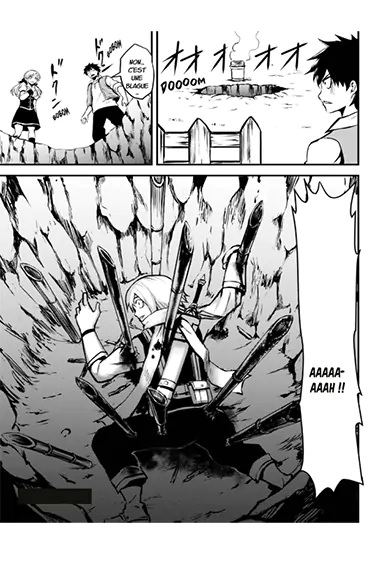Scan extrait de The Legendary Hero is Dead tome 1, Abonnez-vous ! Découvrir un extrait de The Legendary Hero is Dead tome 1