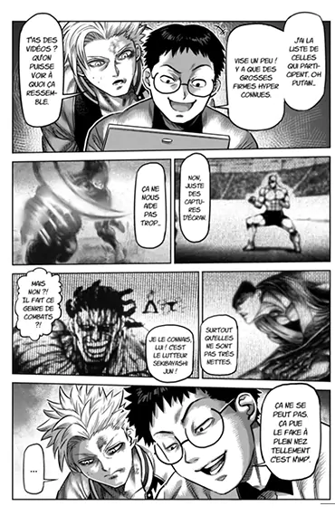 Scan extrait de Kengan omega tome 14, Abonnez-vous ! Découvrir un extrait de Kengan omega tome 14