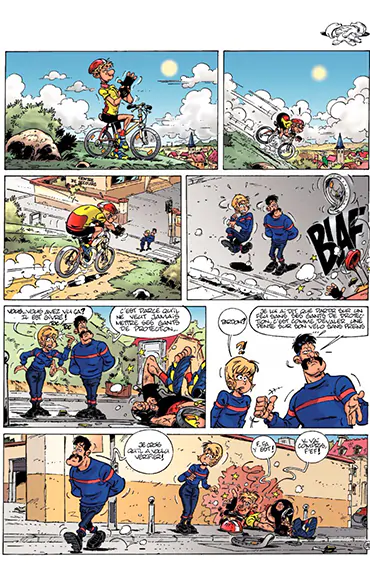 Scan extrait de Les pompiers tome 10, Abonnez-vous ! Découvrir un extrait de Les pompiers tome 10