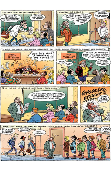 Scan extrait de Les profs tome 4, Abonnez-vous ! Découvrir un extrait de Les profs tome 4