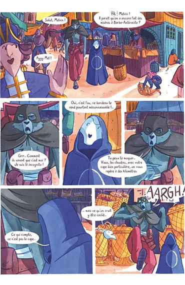 Scan extrait de Ana et l'entremonde tome 3, Abonnez-vous ! Découvrir un extrait de Ana et l'entremonde tome 3