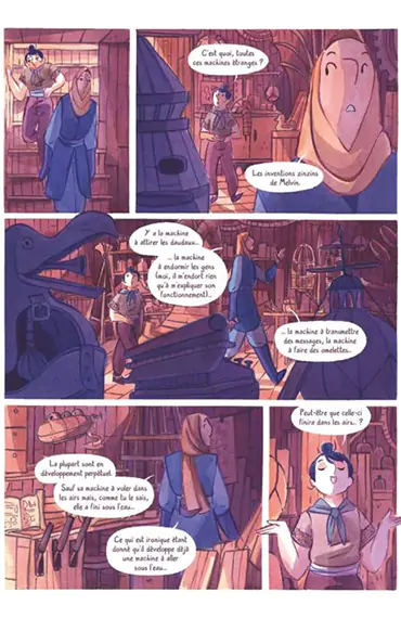Scan extrait de Ana et l'entremonde tome 3, Abonnez-vous ! Découvrir un extrait de Ana et l'entremonde tome 3