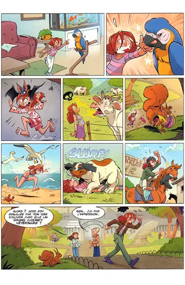 Scan extrait de Mes cop's tome 11, Abonnez-vous ! Découvrir un extrait de Mes cop's tome 11