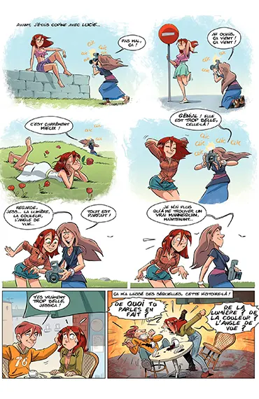 Scan extrait de Mes cop's tome 11, Abonnez-vous ! Découvrir un extrait de Mes cop's tome 11