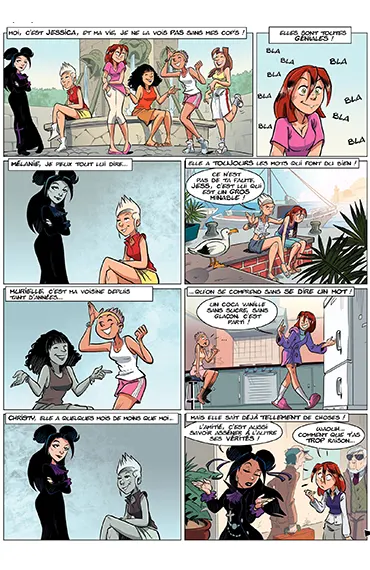 Scan extrait de Mes cop's tome 11, Abonnez-vous ! Découvrir un extrait de Mes cop's tome 11