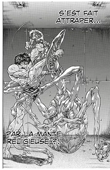Hanma Baki - extrait de planche 2