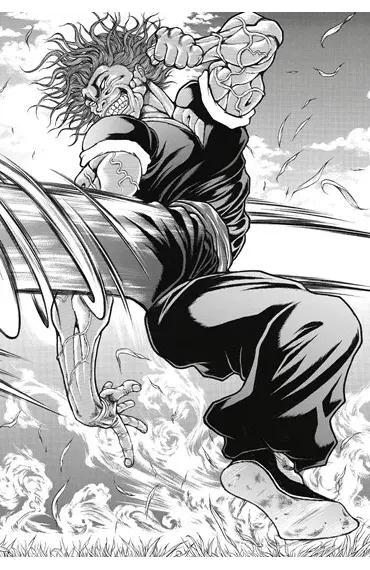 Hanma Baki - extrait de planche 3