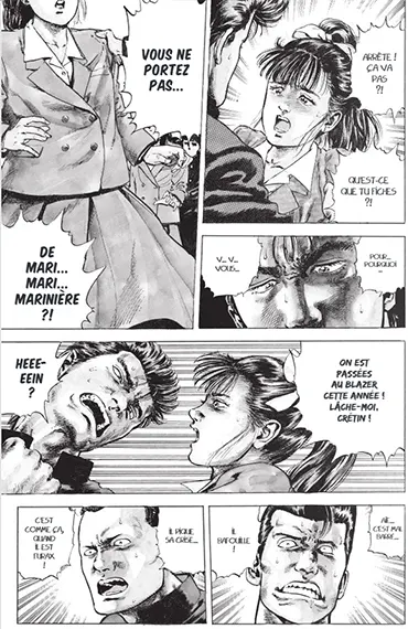 Scan extrait de Rokudenashi Blues tome 14, Abonnez-vous ! Découvrir un extrait de Rokudenashi Blues tome 14