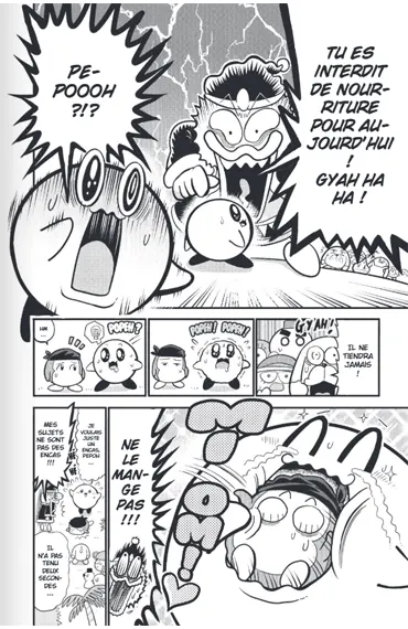 Scan extrait de Kirby fantasy, Gloutonnerie à Dream Land tome 4, Abonnez-vous ! Découvrir un extrait de Kirby fantasy, Gloutonnerie à Dream Land tome 4