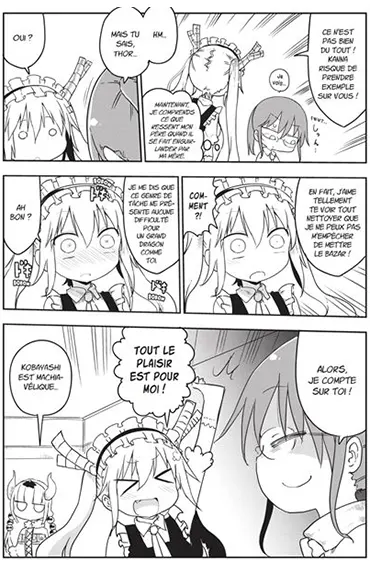 Découvrir un extrait de Miss Kobayashi's dragon maid tome 9