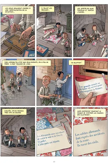 Extrait Les Enfants de la Resistance - planche 2