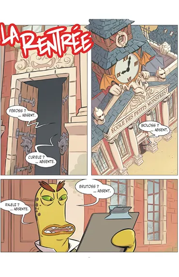 L'école des petits monstres - extrait 1 : Boloss en classe