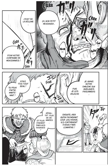 Extrait The Bugle Call - planche 2, mise en scène de bataille