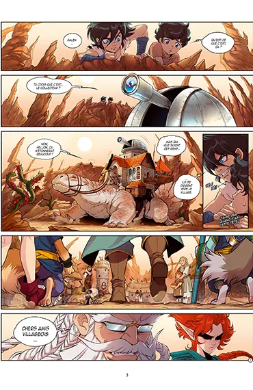 Les Légendaires - Les Chroniques de Darkhell : extrait 1