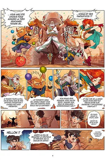 Les Légendaires - Les Chroniques de Darkhell : extrait 2