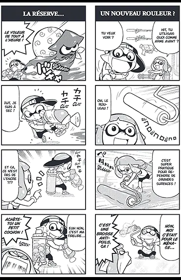 Découvrir un extrait de Splatoon Histoires Poulpes tome 1