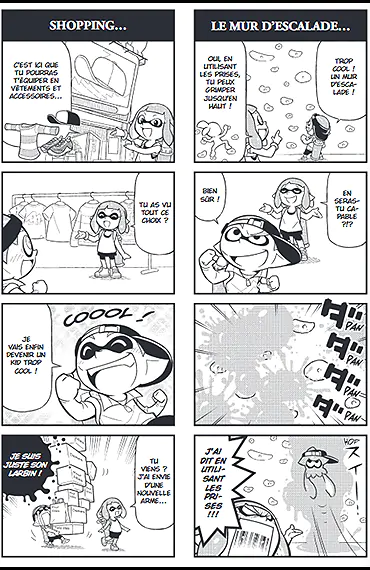 Découvrir un extrait de Splatoon Histoires Poulpes tome 1