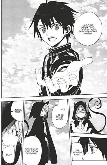 Seraph of the End · personnages de l'escouade Shinoa