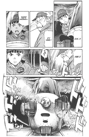 Asadora ! - extrait 3 - planche manga
