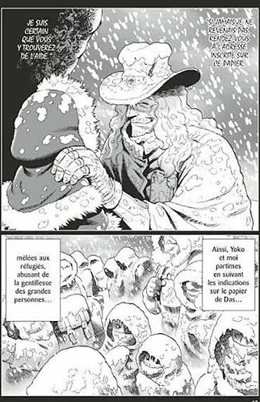 Gunnm Mars Chronicle, extrait 2 : planche de Yukito Kishiro