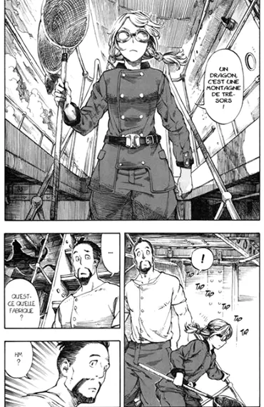 Drifting Dragons - extrait 1, chasse au dragon