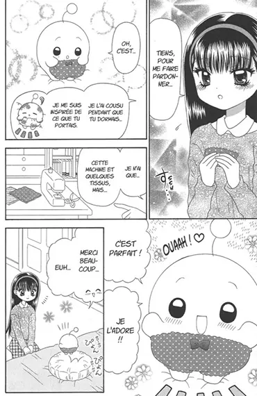 Mochi et Compagnie, extrait de planche 1 : Yûka et Mochi