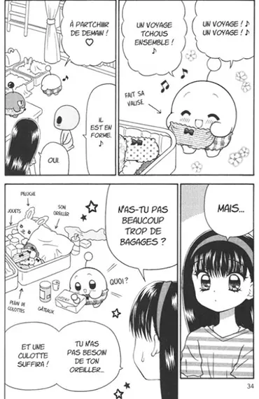 Mochi et Compagnie, extrait de planche 2 : la vie au grenier avec Al