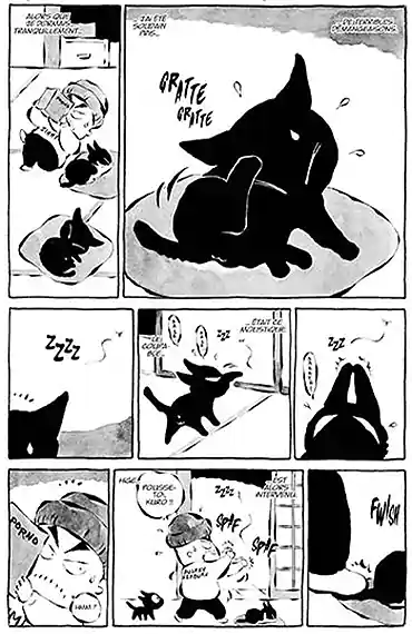 Découvrir un extrait de Kuro, un coeur de chat tome 3
