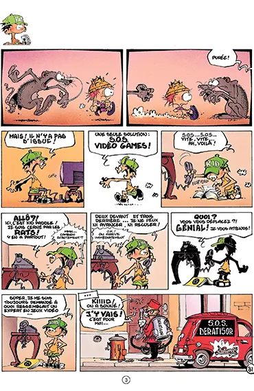 Découvrir un extrait de KID PADDLE tome 16