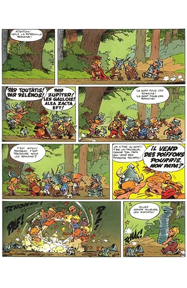 Astérix - extrait planche 1