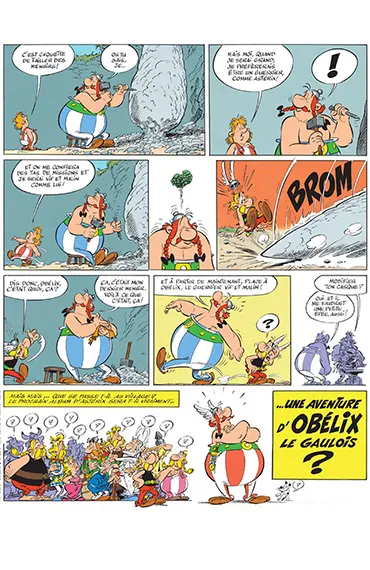 Astérix - extrait planche 2